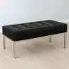 Buy Kanel Bench (2 seats) - Premium Leather Black 13214 - prices